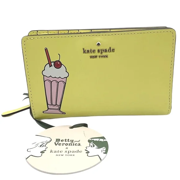 ⭐️RARE Kate Spade New York Betty & Veronica Bifold Wallet - Picture 1 of 5